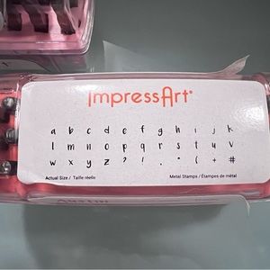 Metal stamps for jewelry